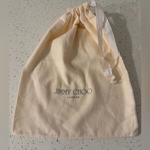 Jimmy Choo Soft Beige Dust Bag